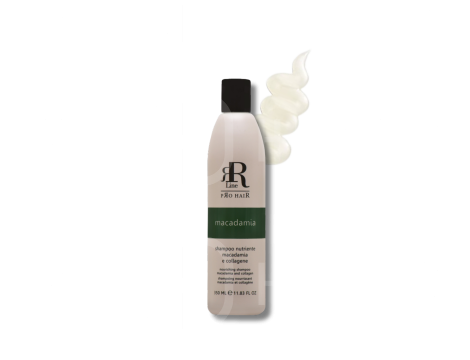 RR LINE REAL MACADAMIA regenerujący szampon nawilżający z kolagenem 350 ml - 2