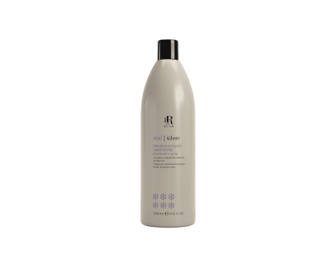 RR LINE REAL SILVER maska przeciw żółtym tonom do włosów blond 1000 ml