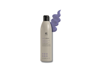 RR LINE REAL SILVER szampon przeciw żółtym tonom do włosów blond 350 ml - image 2