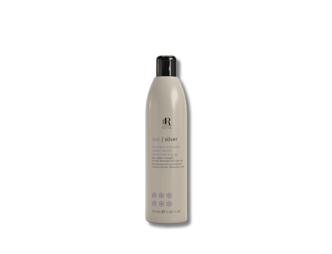 RR LINE REAL SILVER szampon przeciw żółtym tonom do włosów blond 350 ml