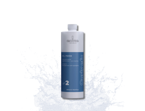 ENVIE TECNIC CURLY EFX 2 płyn do trwałej ondulacji włosy delikatne 500 ml - 2