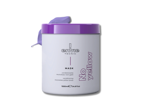 ENVIE TECNIC NO YELLOW maska neutralizująca do włosów blond 1000 ml - 2