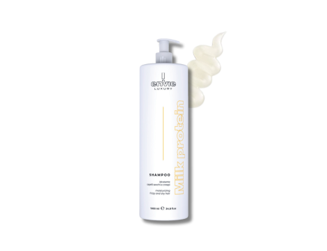 ENVIE LUXURY MILK PROTEIN szampon nawilżający włosy suche mleczny 1000 ml - 2