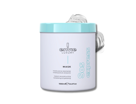 ENVIE LUXURY SOS EXPRESS maska naprawcza do włosów zniszczonych 1000 ml - 2