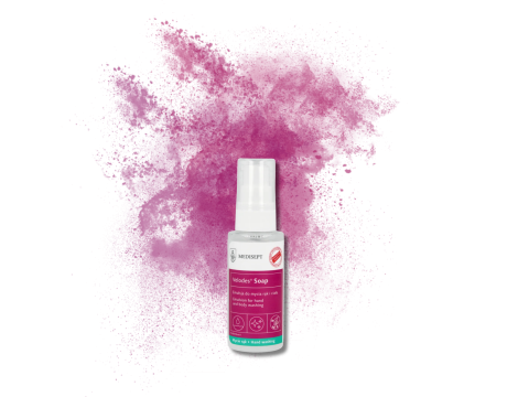 MEDISEPT VELODES Soap emulsja do mycia rąk i ciała 50 ml - 2