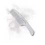 BLACKOMB ceramiczny grzebień fryzjerski do rozczesywania biały | CK0106 - 3