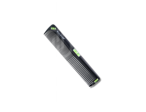 BLACKOMB karbonowy grzebień barberski DG040 do strzyżenia z poziomicami