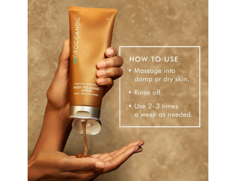 MOROCCANOIL BODY Polishing Scrub peeling nawilżający do ciała 200 ml - 3