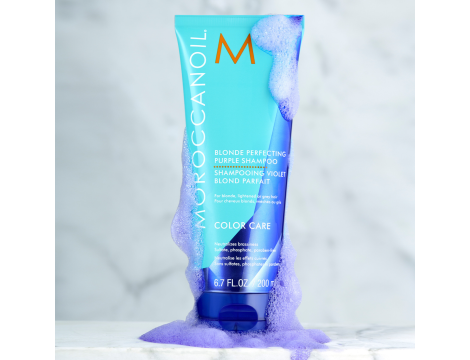MOROCCANOIL COLOR CARE Blonde Perfecting Purple fioletowy szampon 70 ml - 3