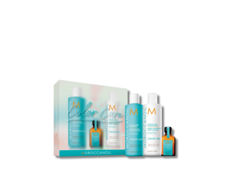 MOROCCANOIL COLOR CARE zestaw | szampon + odżywka + olejek + balsam