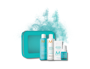 MOROCCANOIL HYDRATION Daily Rituals zestaw nawilżający + kosmetyczka - image 2