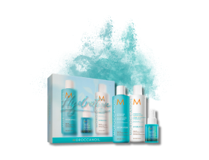 MOROCCANOIL HYDRATION zestaw | szampon + odżywka + leave-in + balsam - image 2