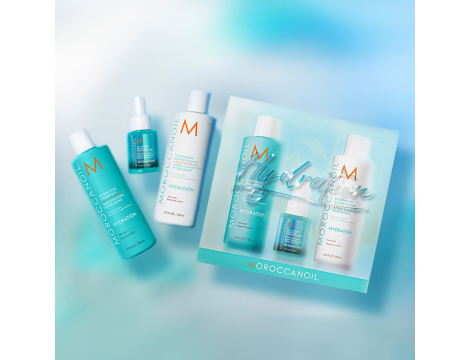 MOROCCANOIL HYDRATION zestaw | szampon + odżywka + leave-in + balsam - 3
