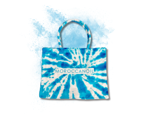 MOROCCANOIL Tie Dye Bag bawełniana torba na ramię shopperka - image 2