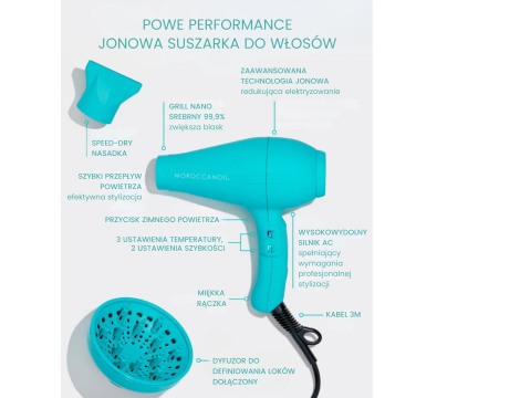 MOROCCANOIL TOOLS Power Performance suszarka z jonizacją do stylizacji - 3