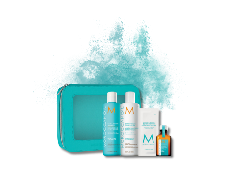 MOROCCANOIL VOLUME Daily Rituals zestaw nadający objętość + kosmetyczka - 2