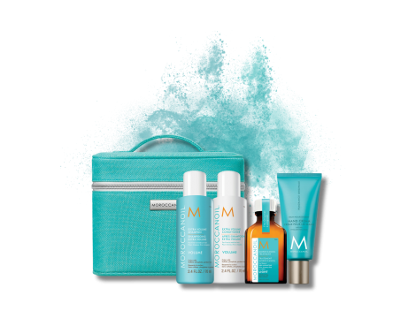 MOROCCANOIL VOLUME travel zestaw podróżny nadający objętość + kosmetyczka - 2