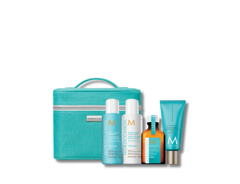 MOROCCANOIL VOLUME travel zestaw podróżny nadający objętość + kosmetyczka