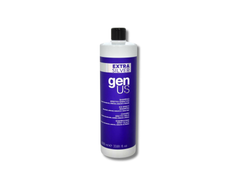 GENUS EXTRA SILVER szampon neutralizujący żółte odcienie efekt lodu 1000 ml