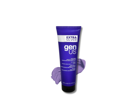 GENUS EXTRA SILVER maska neutralizująca żółte odcienie efekt lodu 300 ml - 2