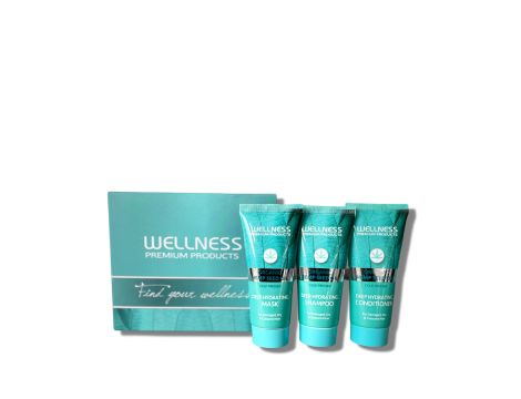WELLNESS PREMIUM DEEP HYDRATING mini zestaw nawilżający 3 x 50 ml