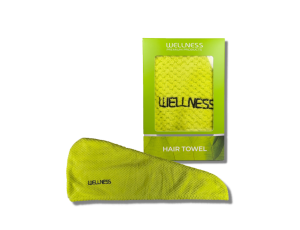 WELLNESS PREMIUM turban do włosów | Zielony