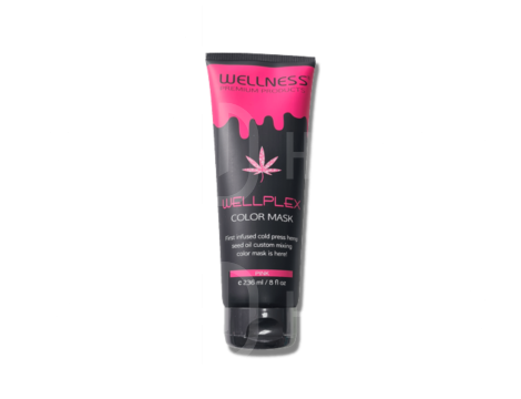 WELLNESS PREMIUM WELLPLEX Color Mask maska koloryzująca 236 ml | Pink