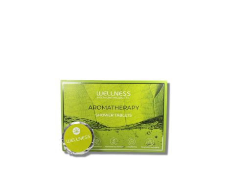 WELLNESS PREMIUM zestaw tabletek pod prysznic 6 szt. | Zielone