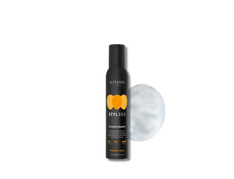 ALTER EGO STYLEGO Crunchy Bounce pianka definiująca loki i fale 250 ml - 2