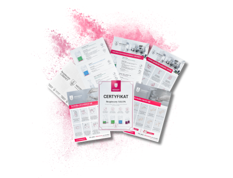 MEDISEPT Bezpieczny Salon Beauty | CERTYFIKAT + MATERIAŁY INFORMACYJNE - 2