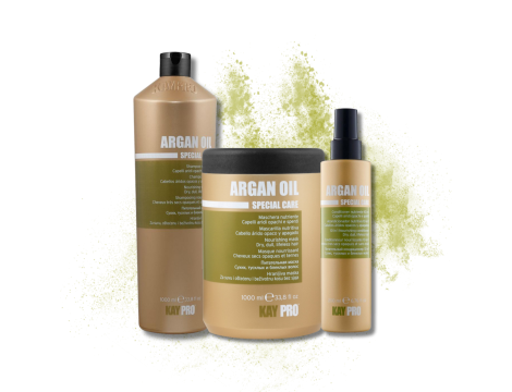 KAYPRO ARGAN OIL zestaw | szampon 1000 ml + maska 1000 ml + spray 200 - 2