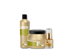 KAYPRO ARGAN OIL zestaw | szampon 350 ml + maska 500 ml + serum 20 ml