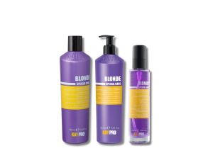 KAYPRO BLONDE zestaw blond | szampon 350 ml + odżywka 350 ml + serum 100 ml