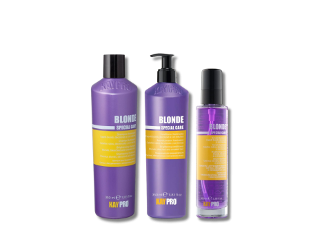 KAYPRO BLONDE zestaw blond | szampon 350 ml + odżywka 350 ml + serum 100 ml