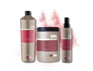 KAYPRO CURL zestaw loki | szampon 1000 ml + odżywka 1000 ml + spray 200 ml - image 2