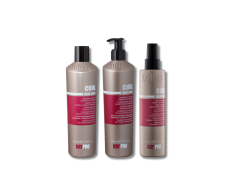 KAYPRO CURL zestaw loki | szampon 350 ml + odżywka 350 ml + spray 200 ml