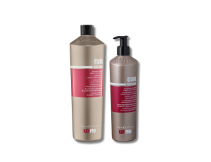 KAYPRO CURL zestaw loki | szampon 1000 ml + odżywka 350 ml