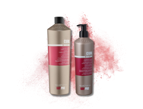 KAYPRO CURL zestaw loki | szampon 1000 ml + odżywka 350 ml - 2