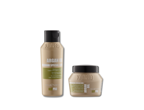 KAYPRO ARGAN OIL zestaw odżywczy z arganem | szampon 100 ml + maska 100 ml - 2