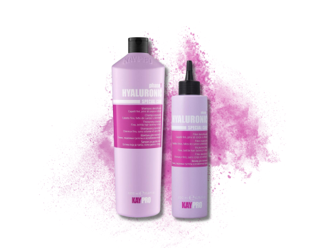 KAYPRO HYALURONIC zestaw na objętość | szampon 1000 ml + kuracja 200 ml - 2