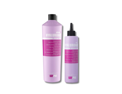 KAYPRO HYALURONIC zestaw na objętość | szampon 1000 ml + kuracja 200 ml
