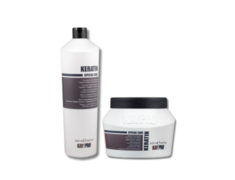 KAYPRO KERATIN zestaw | szampon 1000 ml + maska 500 ml