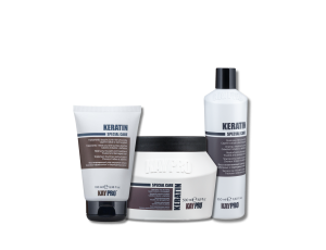 KAYPRO KERATIN zestaw | szampon 350 ml + maska 500 ml + fluid 100 ml