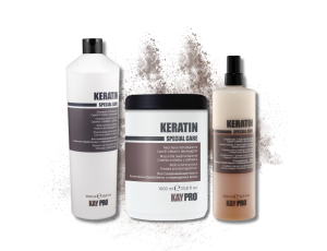 KAYPRO KERATIN zestaw | szampon 1000 ml + maska 1000 ml + spray 500 ml - image 2