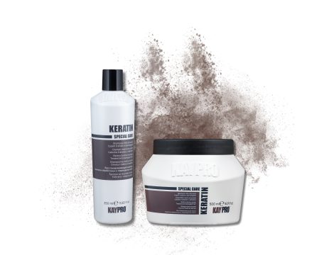 KAYPRO KERATIN zestaw | szampon 350 ml + maska 500 ml - 2