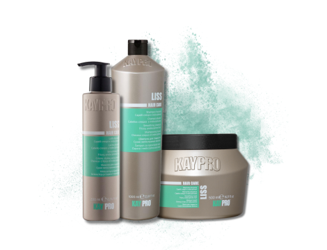 KAYPRO LISS zestaw | szampon 1000 ml + maska 500 ml + krem 200 ml - 2