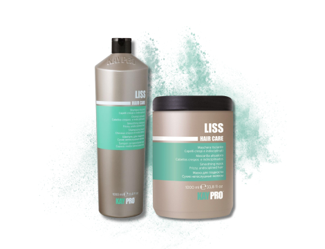 KAYPRO LISS zestaw | szampon 1000 ml + maska 1000 ml - 2
