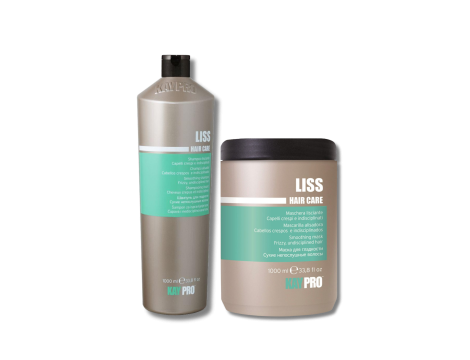 KAYPRO LISS zestaw | szampon 1000 ml + maska 1000 ml