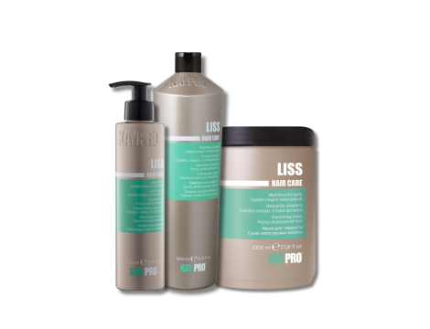 KAYPRO LISS zestaw | szampon 1000 ml + maska 1000 ml + krem 200 ml