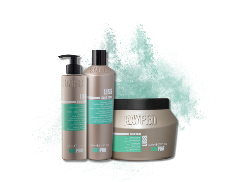 KAYPRO LISS zestaw | szampon 350 ml + maska 500 ml + krem 200 ml - 2